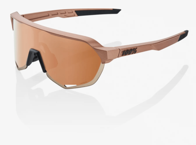 100 Percent MATTE COPPER CHROMIUM / HiPER COPPER MULTILAYER MIRROR LENS S2 Performance Sunglasses | 100%