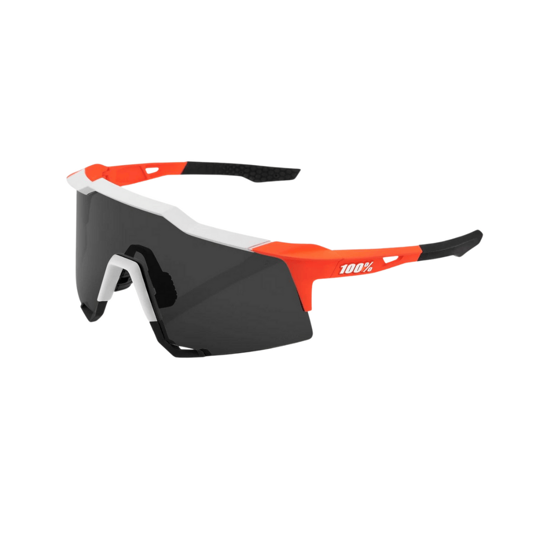100 Percent Sunglasses 100% SPEEDCRAFT Performance Sunglasses - Soft Tact Oxyfire - Smoke Lens