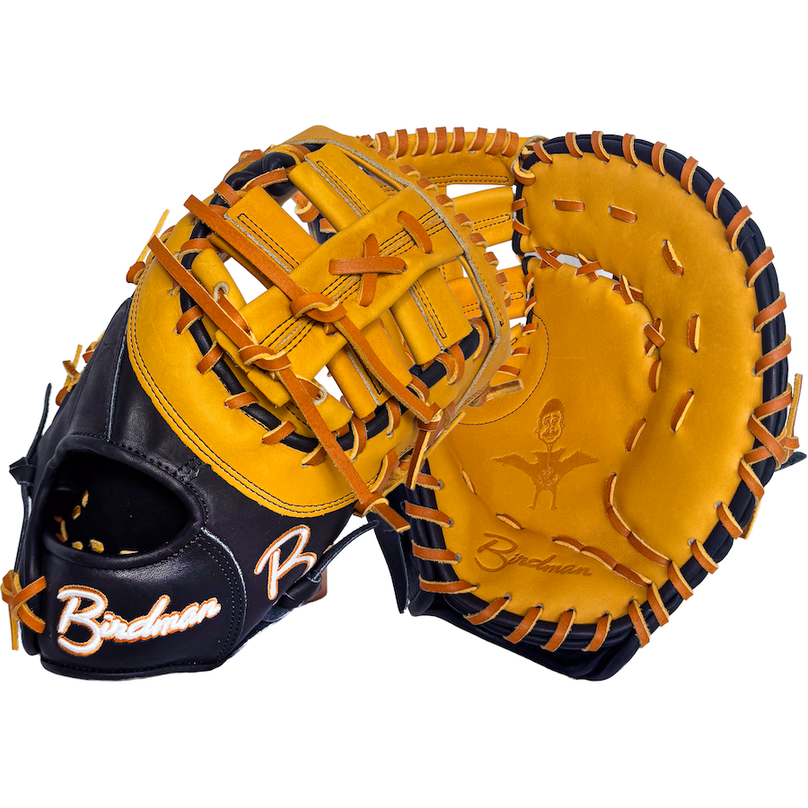 Birdman 13" Tan/Black First Base Wingman Series Glove