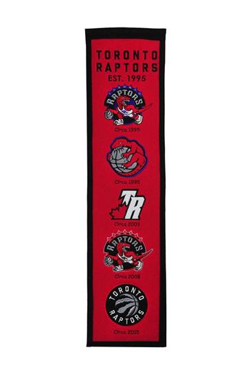 Toronto Raptors Basketball NBA Heritage Banner