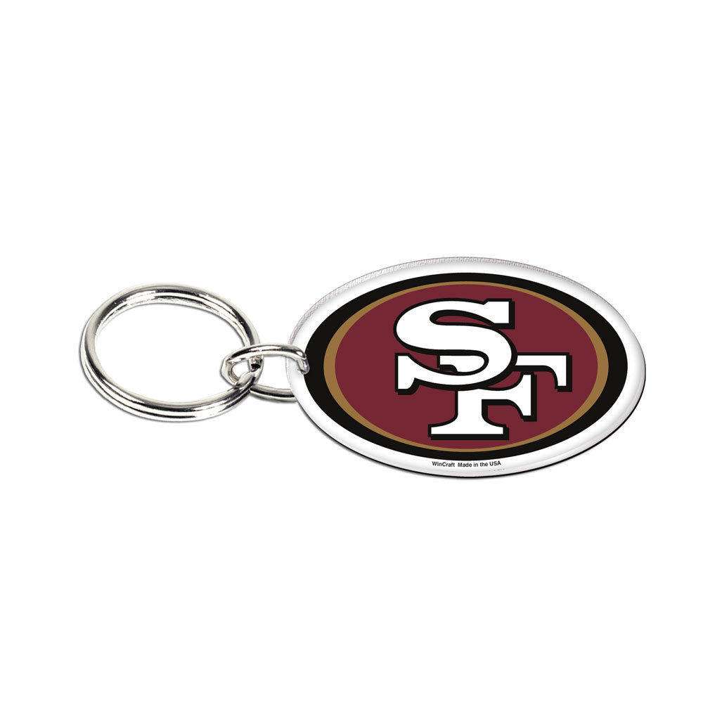 San Francisco 49ers Acrylic Logo Keychain
