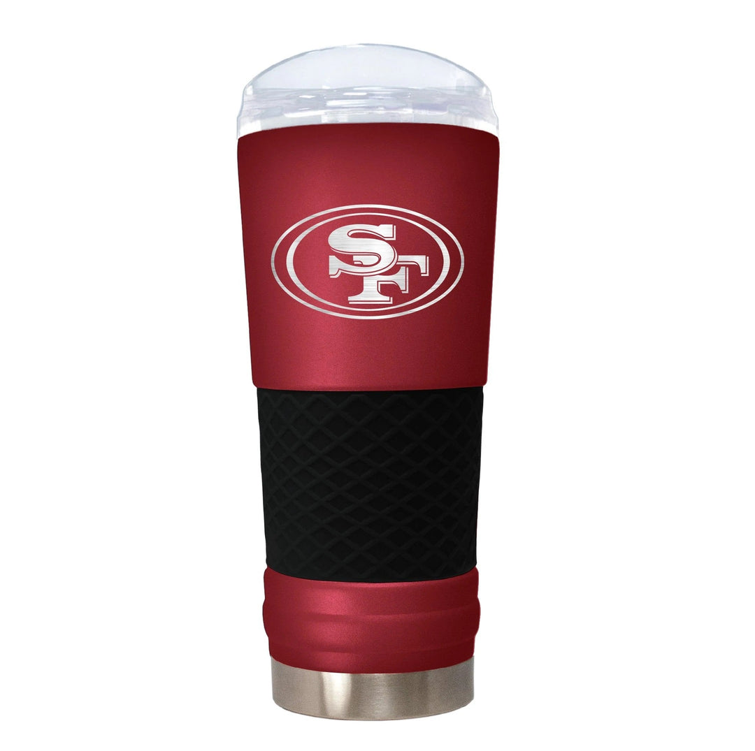 San Francisco 49ers "The Draft" 24 oz. Stainless Steel Travel Tumbler