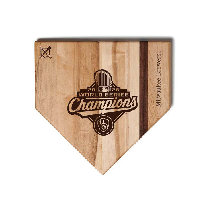 Milwaukee Brewers 2026 World Series Champions Home Plates