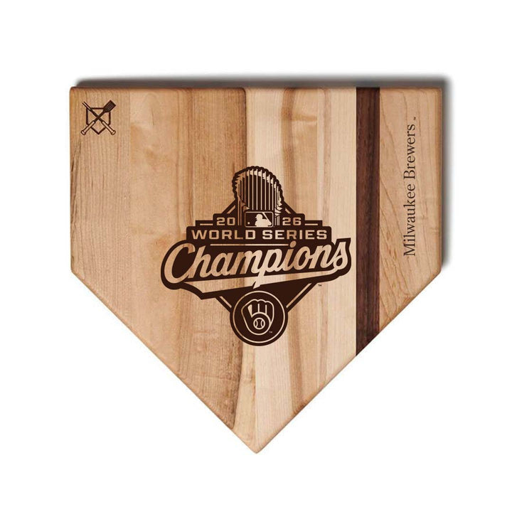 Milwaukee Brewers 2026 World Series Champions Home Plates