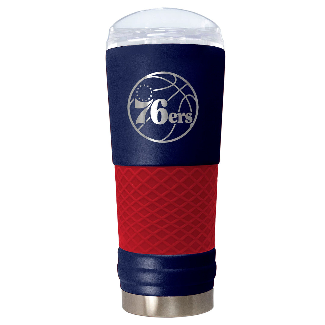 Philadelphia 76ers "The Draft" 24 oz. Stainless Steel Travel Tumbler