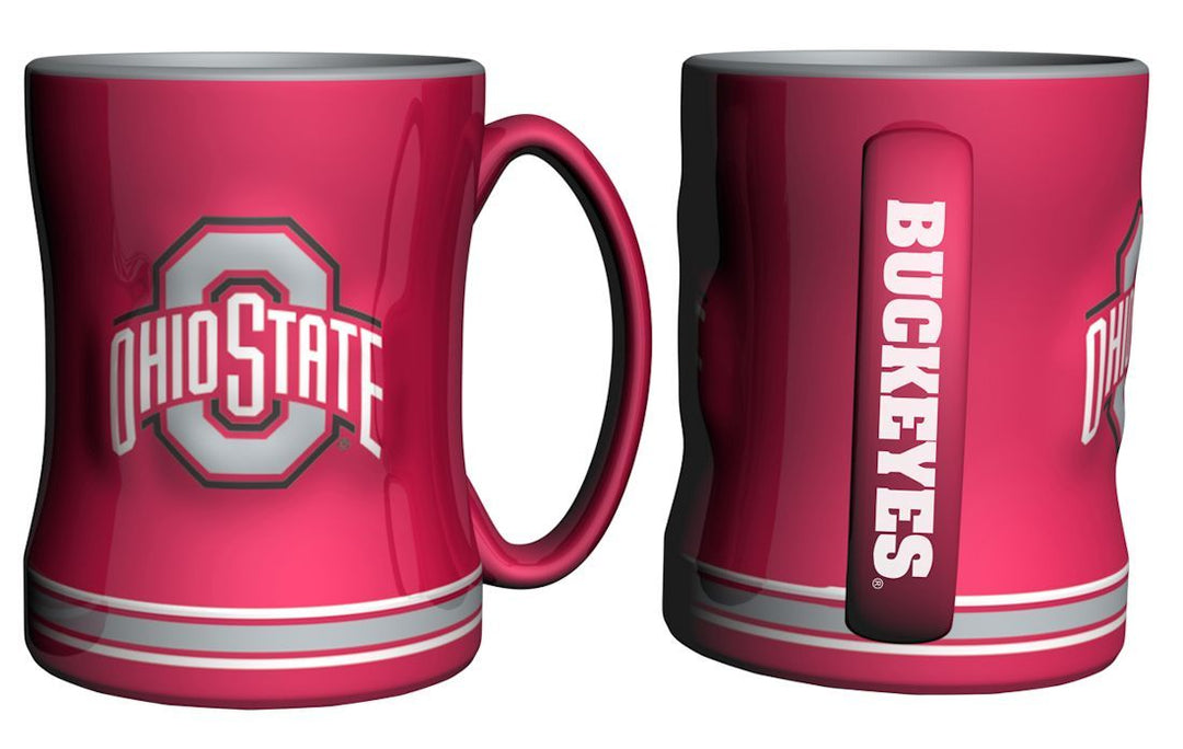 Ohio State Buckeyes Logo Relief Coffee Mug