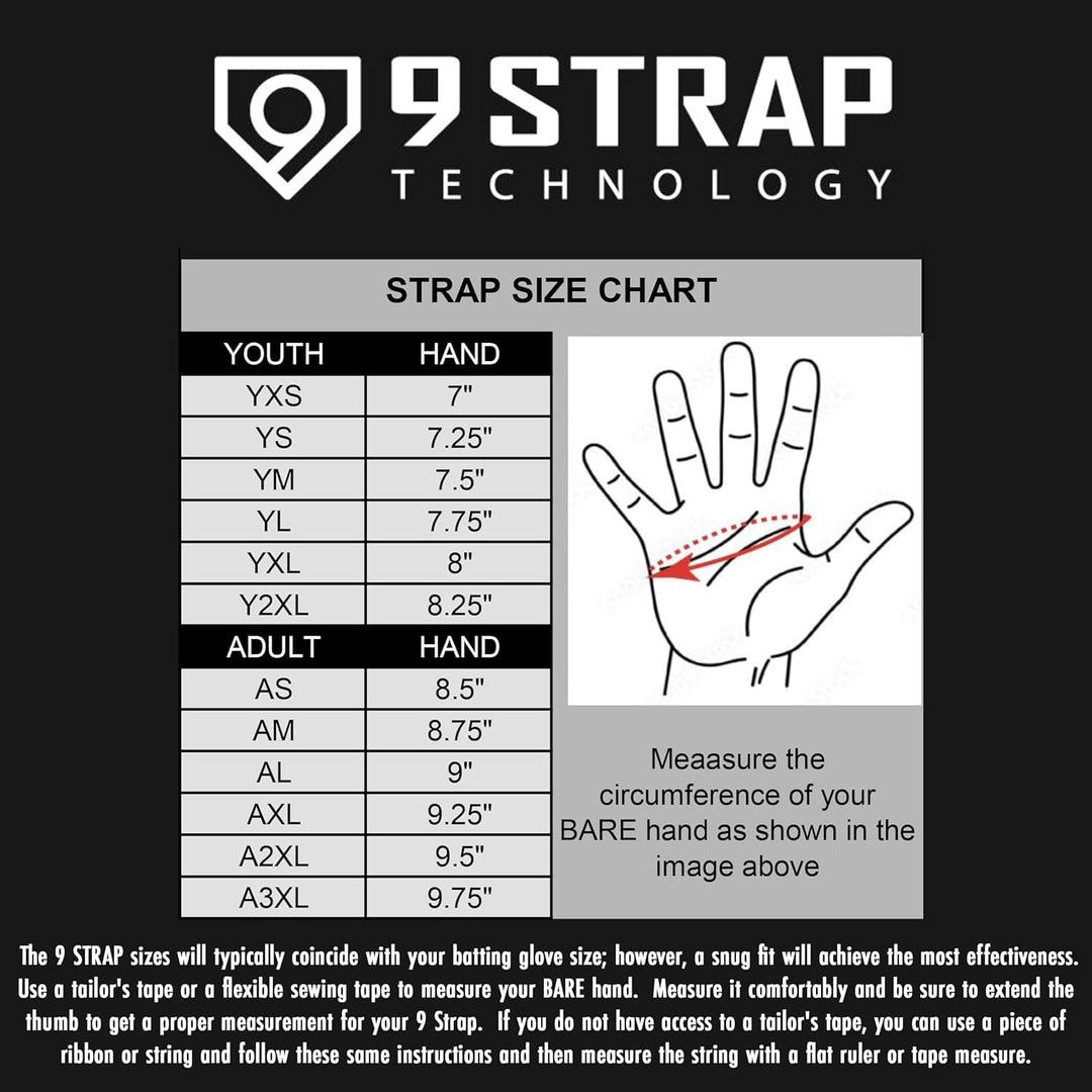 9 STRAP TECHNOLOGY Batting Accessory Full Hide