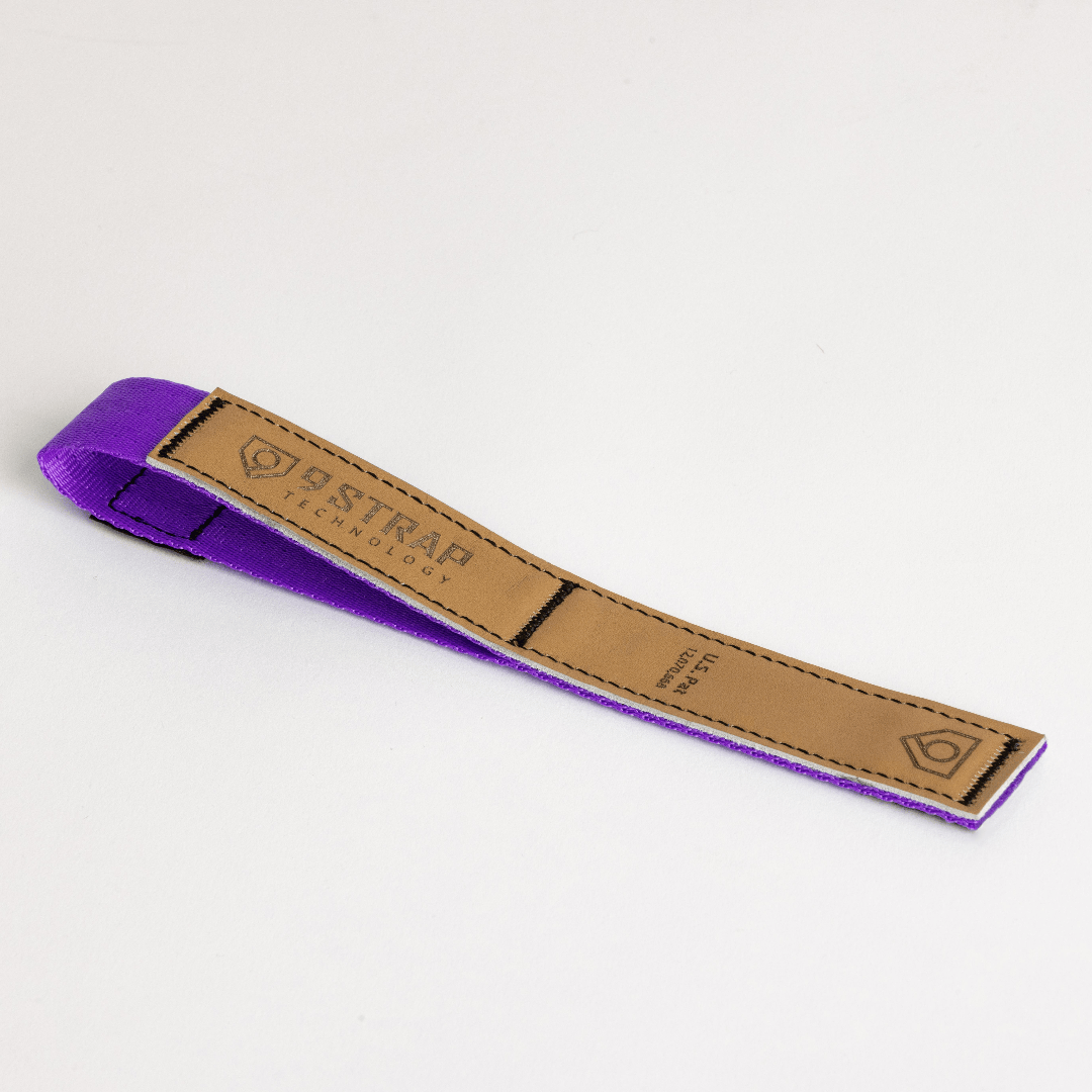 9 STRAP TECHNOLOGY Batting Accessory Youth XS / Purple Full Hide