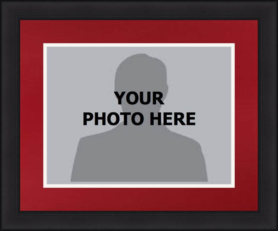 MLB Baseball Photo Picture Frame Kit - Arizona Diamondbacks (Brick Red Matting, White Trim)