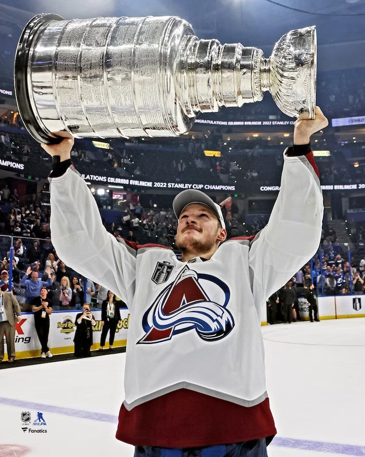Cale Makar 2022 Stanley Cup Colorado Avalanche 8" x 10" Hockey Photo