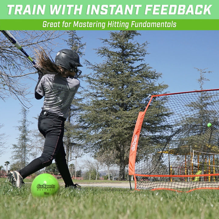 GoSports Weighted Training Balls - Choose Baseball or Softball - Hitting & Pitching Training for All Skill Levels