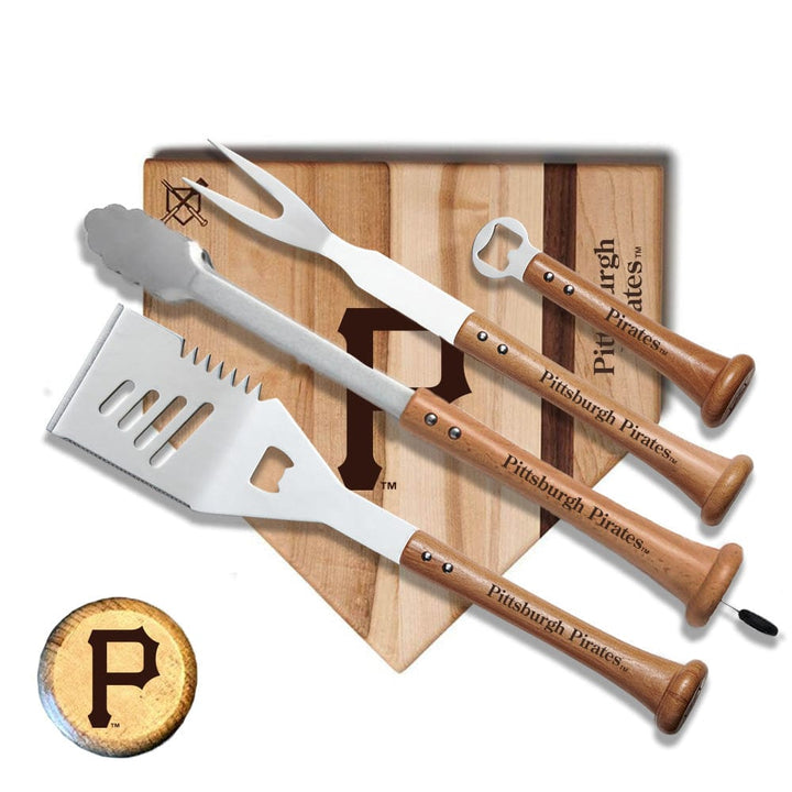 Baseball BBQ | Pittsburgh Pirates "Grand Slam" Combo Set