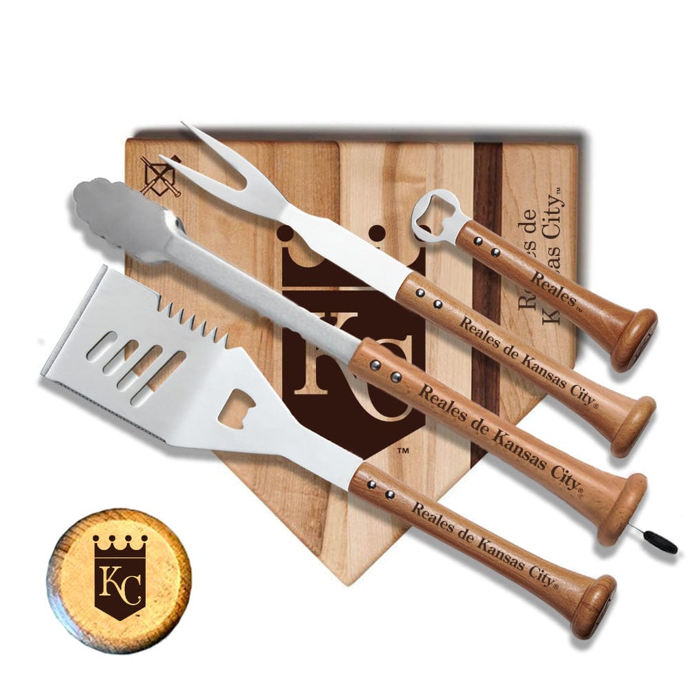 Baseball BBQ | Reales de Kansas City "Grand Slam" Combo Set (en Español)
