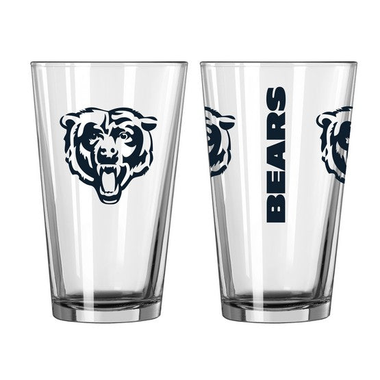 Chicago Bears Game Day Pint Glass