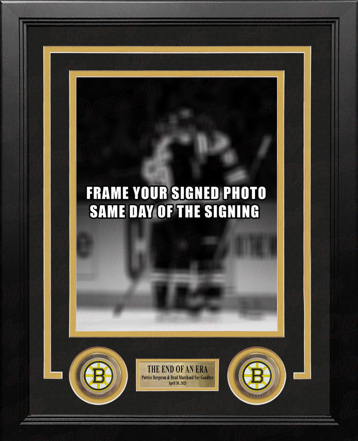 Patrice Bergeron & Brad Marchand Boston Bruins Photo Frame Kit