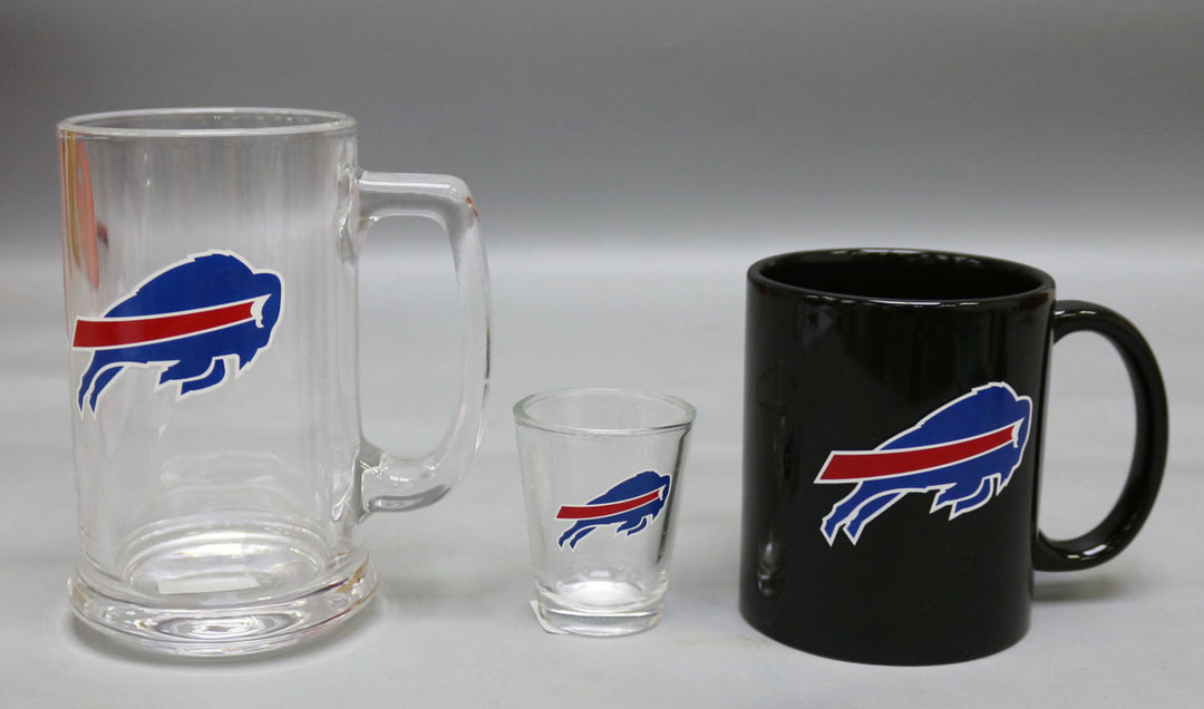 Buffalo Bills 3-Piece Glassware Gift Set