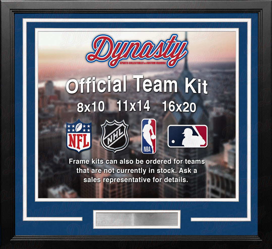 Los Angeles Rams Custom NFL Football 8x10 Picture Frame Kit (Multiple Colors)