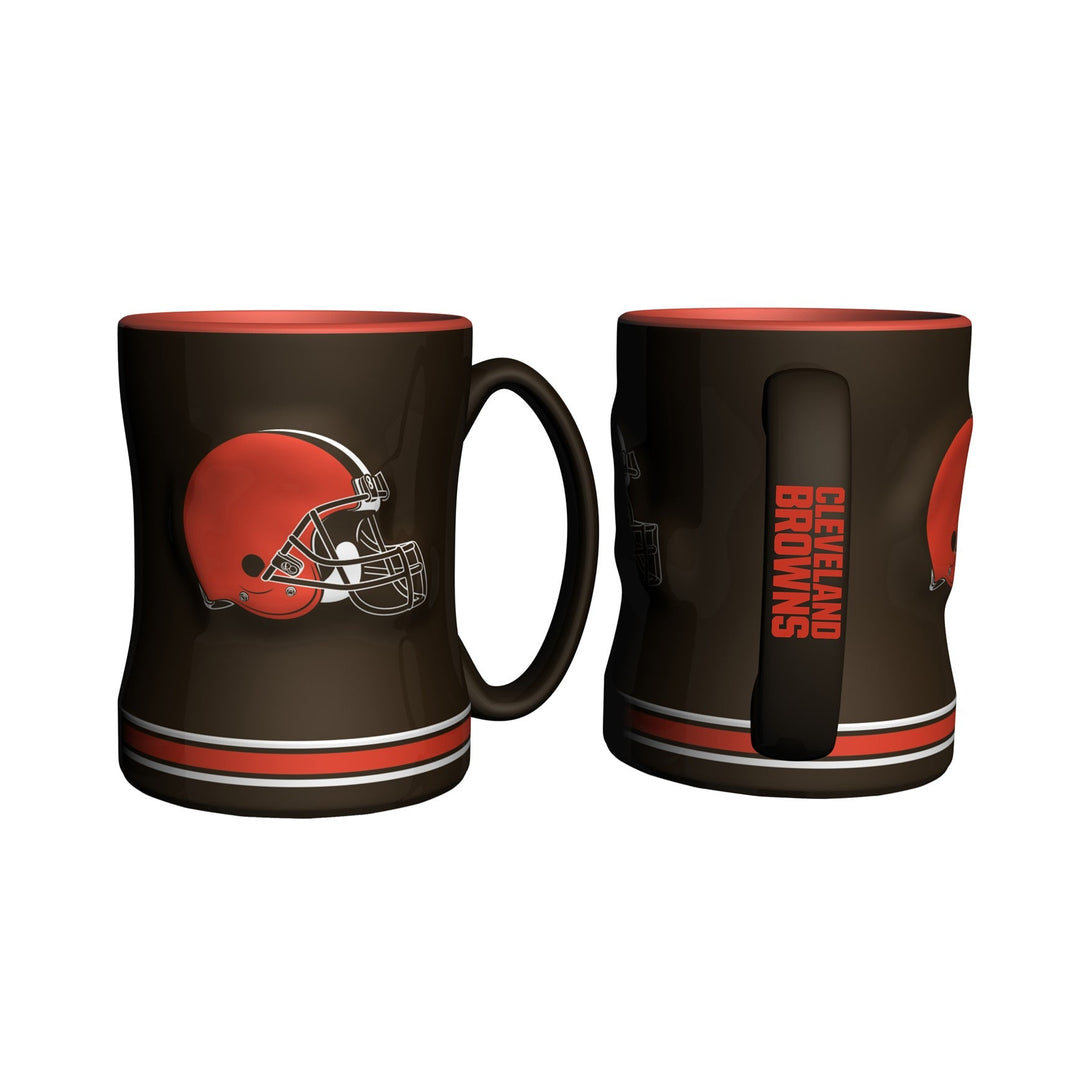 Cleveland Browns Logo Relief Coffee Mug