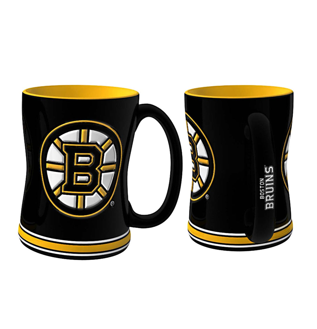 Boston Bruins Logo Relief Coffee Mug