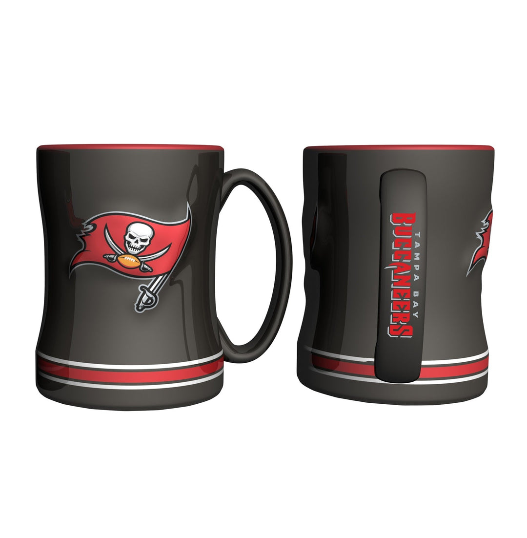 Tampa Bay Buccaneers Logo Relief Coffee Mug