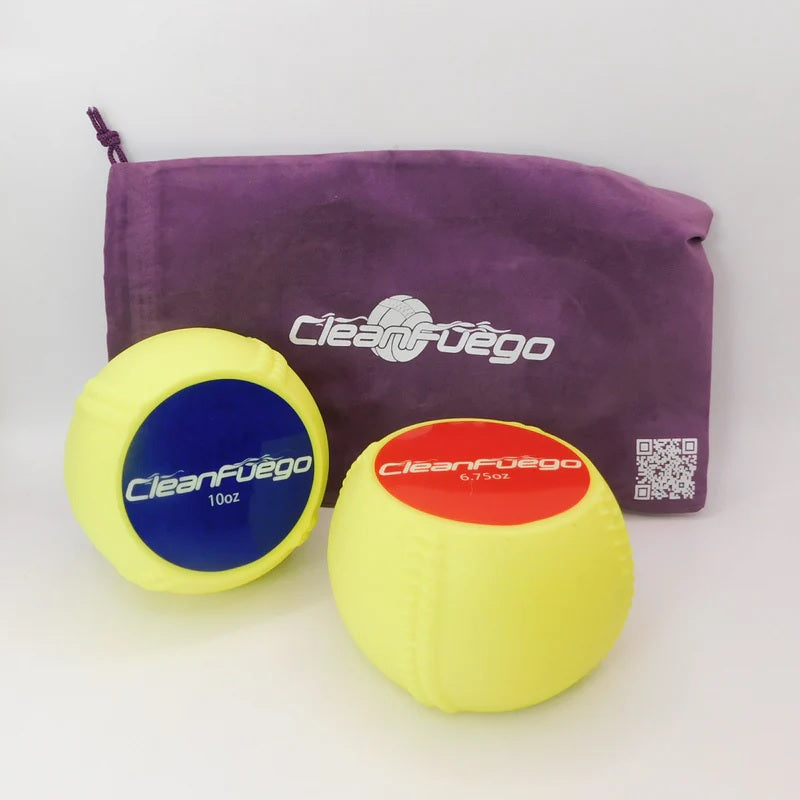 CleanFuego Flyo 12" Softball Set (6.75oz & 10oz)