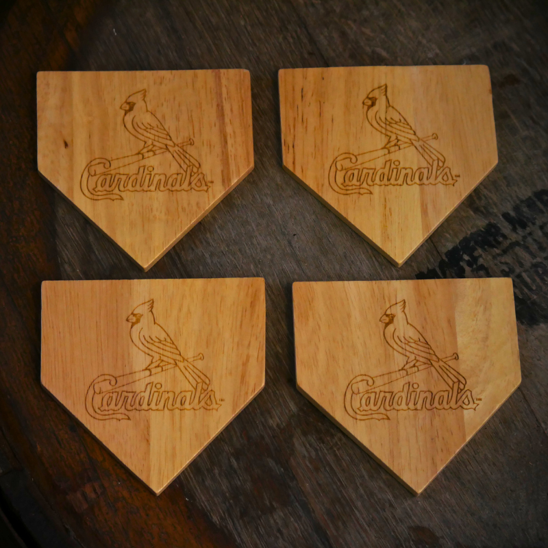 St. Louis Cardinals Dugout Mug® | Wood Coaster