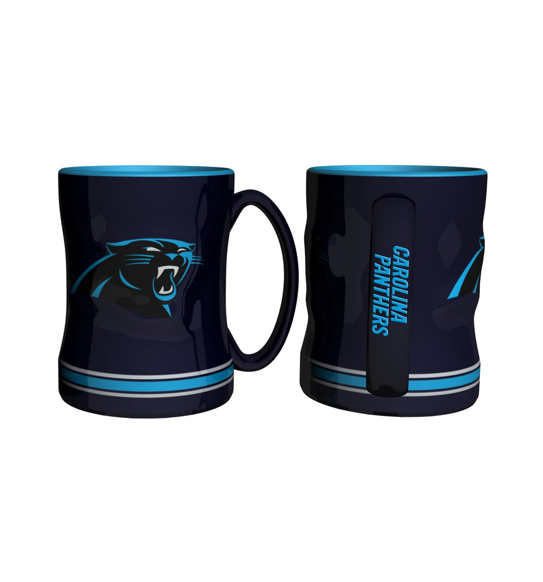Carolina Panthers Logo Relief Coffee Mug