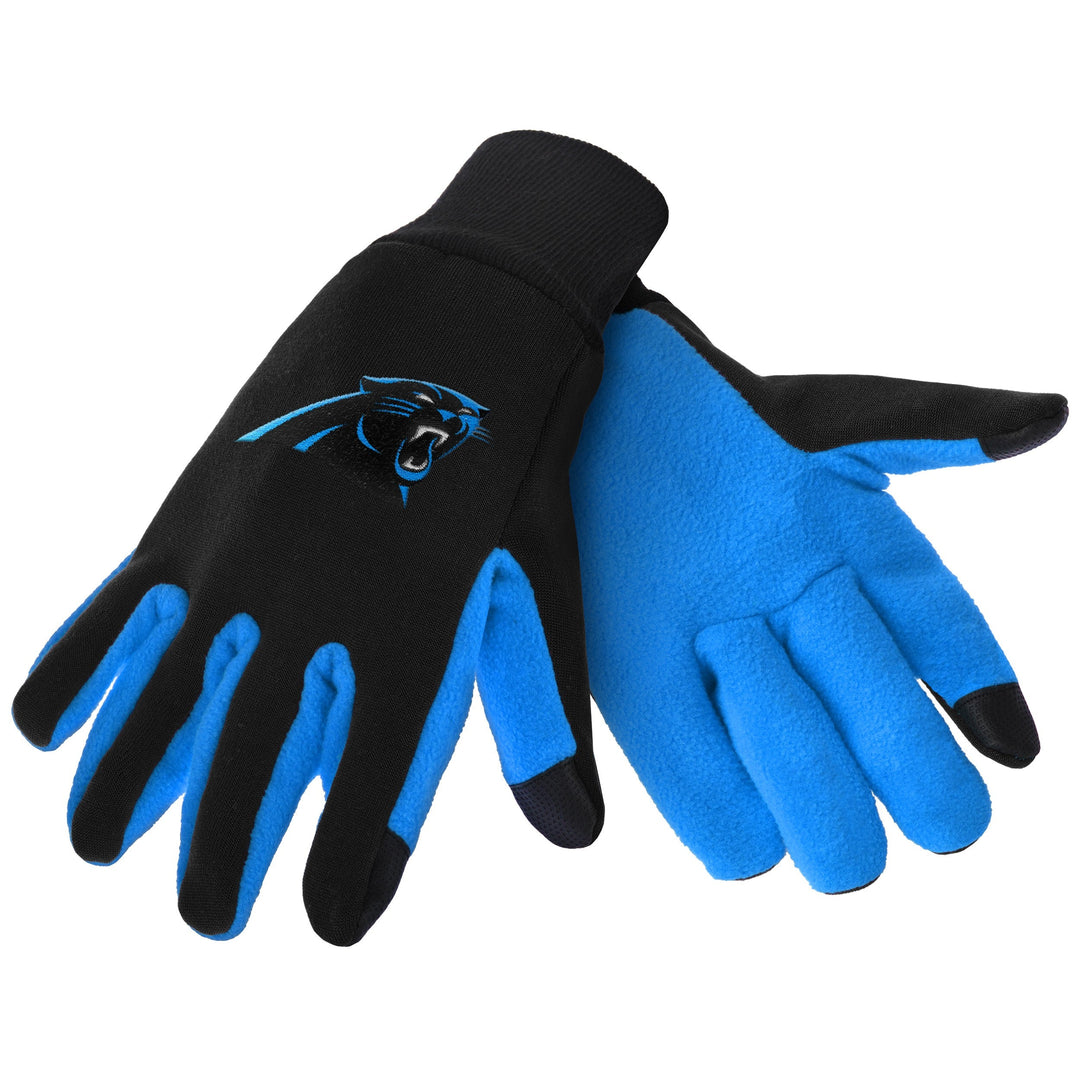 Carolina Panthers Texting Gloves
