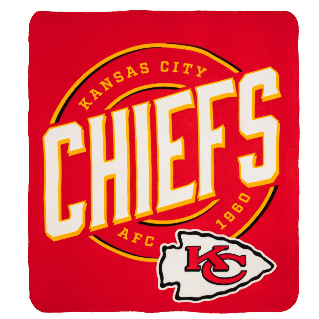 Kansas City Chiefs 50" x 60" Campaign Fleece Blanket