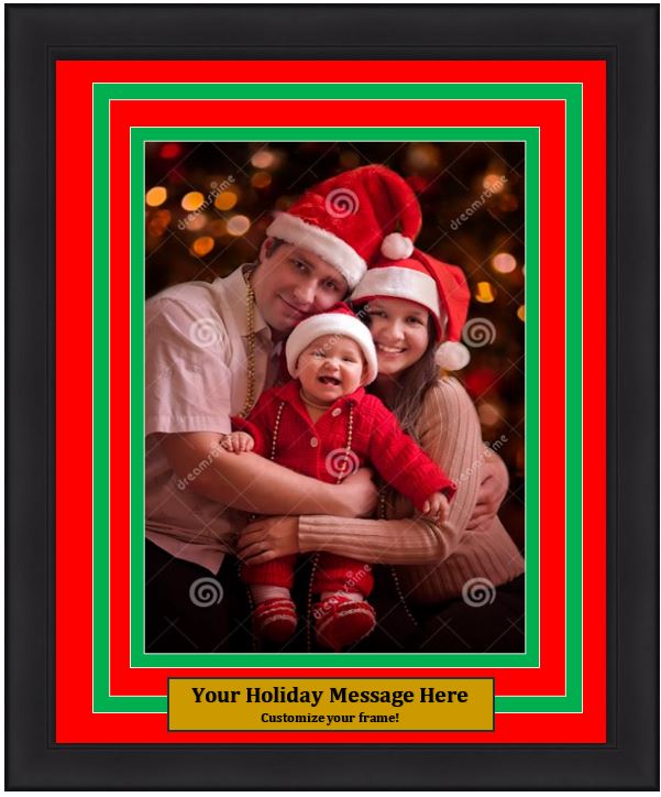 Dynasty Customized Holiday Photo Picture Frame Kit (Vertical)