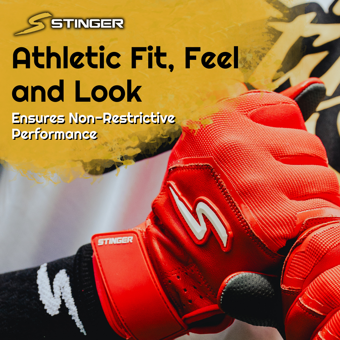 Color Crush Batting Gloves - Navy