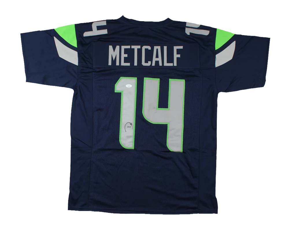 DK Metcalf Seattle Seahawks Autographed Jersey