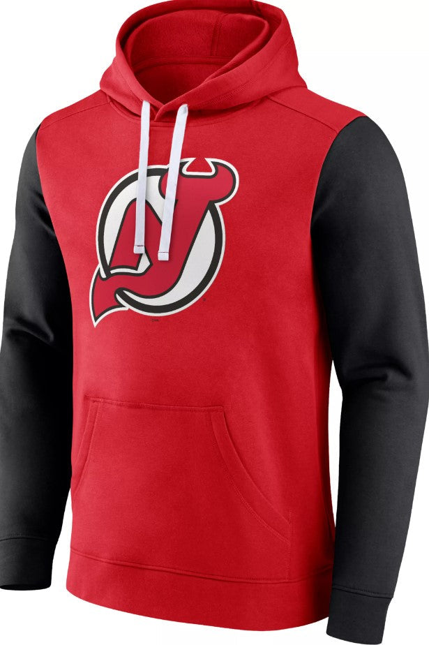 New Jersey Devils Cotton Red Pullover Hoodie
