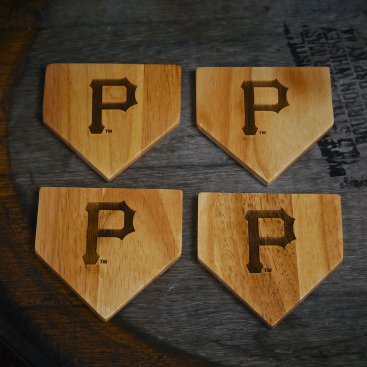 Dugout Mug® | Pittsburgh Pirates "P" Wood Coaster