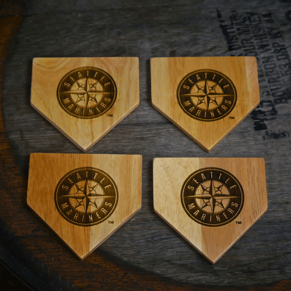 Dugout Mug® | Seattle Mariners Wood Coaster