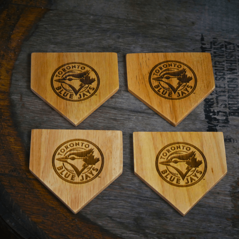 Dugout Mug® | Toronto Blue Jays Wood Coaster