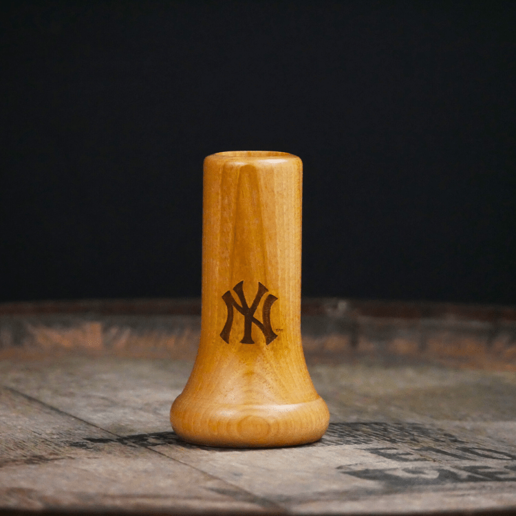 Dugout Mugs® | New York Yankees "NY" Knob Shot™ Bat Handle Shot Glass