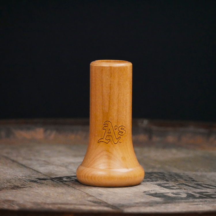 Dugout Mugs® | Oakland Athletics "A's" Knob Shot™ Bat Handle Shot Glass