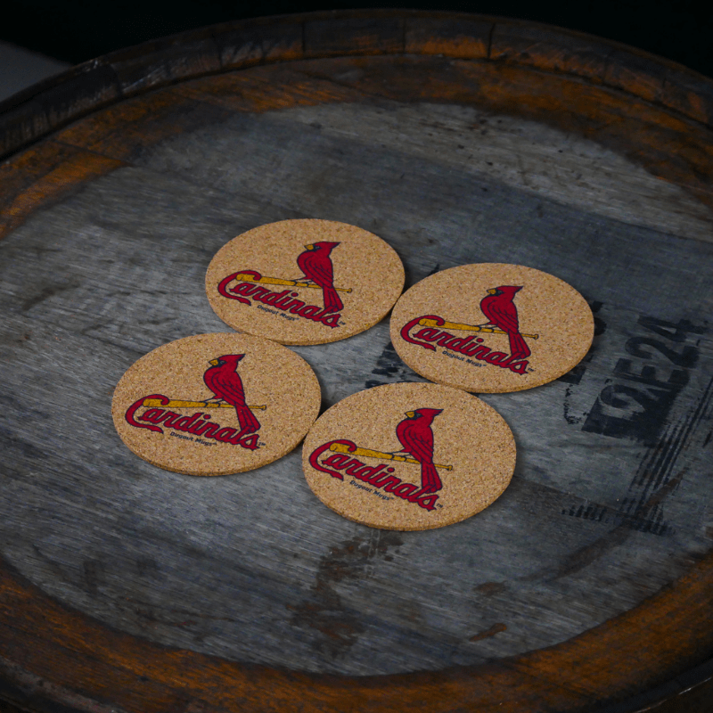 Dugout Mugs® | St. Louis Cardinals Cork Coasters