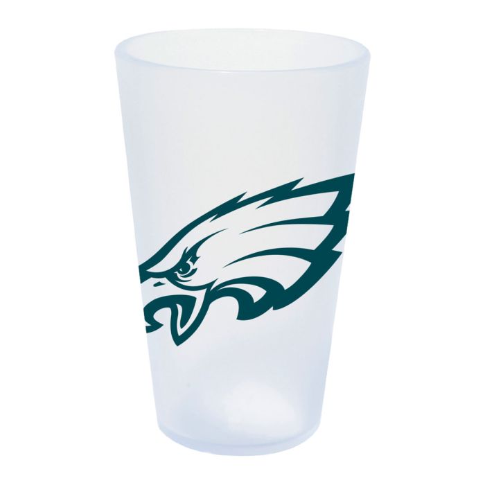 Philadelphia Eagles Icicle 16 oz Team Color Silicone Pint Glass