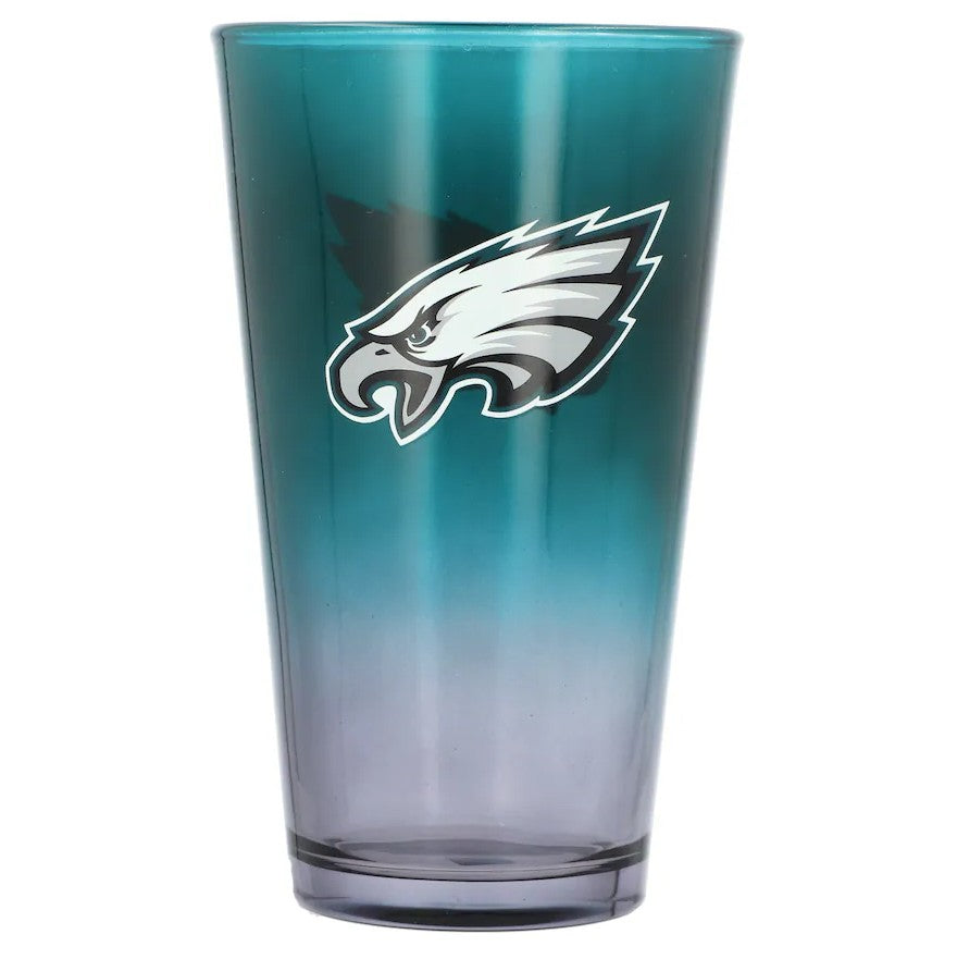 Philadelphia Eagles Ombre Pint Glass