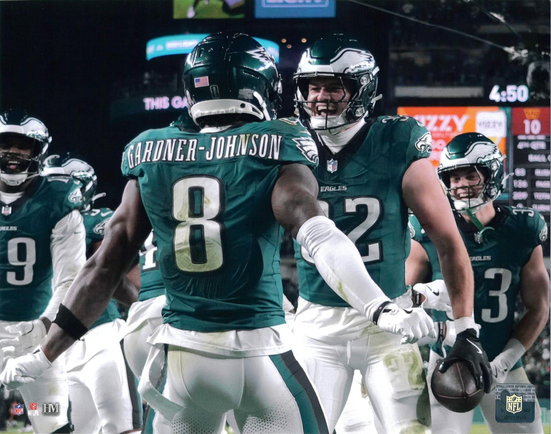 CJ Gardner-Johnson & Reed Blankenship Philadelphia Eagles 8" x 10" Football Photo