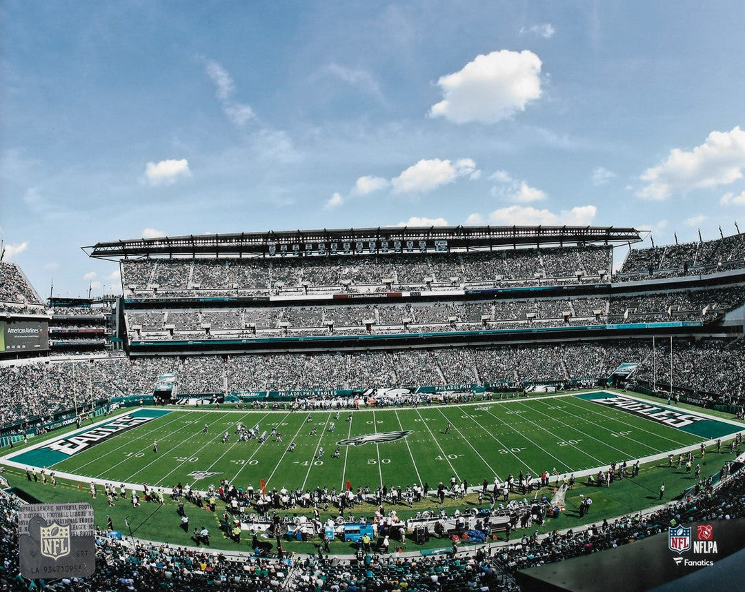 Philadelphia Eagles Lincoln Financial Field Aerial View 8" x 10" Football Stadium Photo