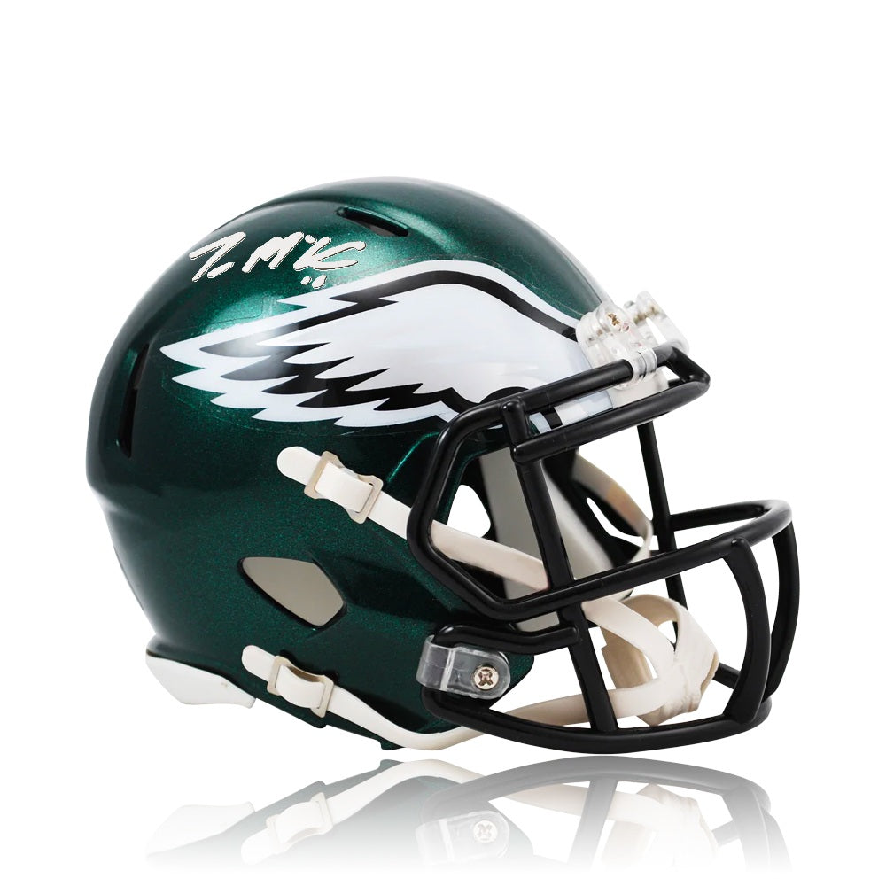 Tanner McKee Philadelphia Eagles Autographed Mini-Helmet