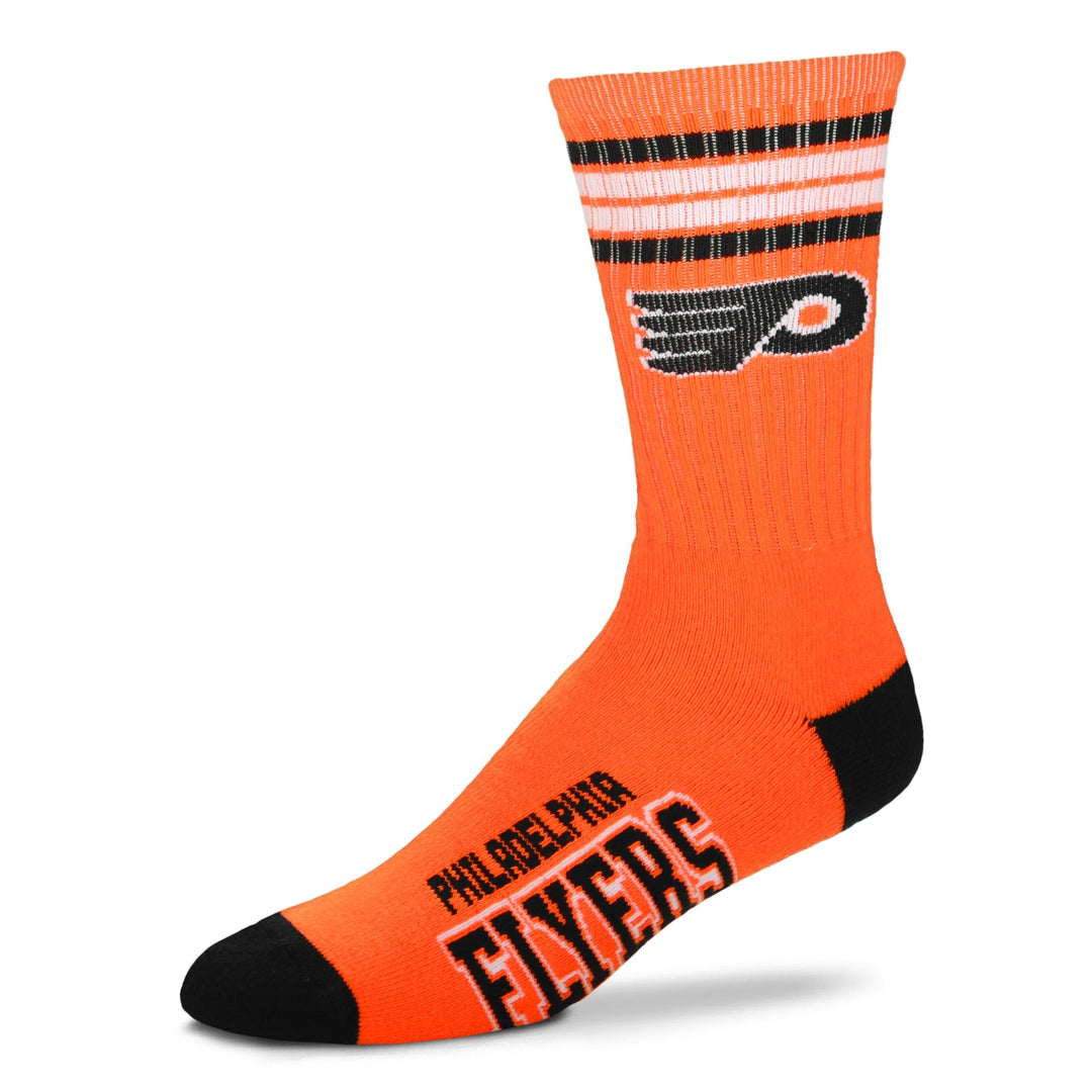 Philadelphia Flyers 4 Stripe Deuce Socks