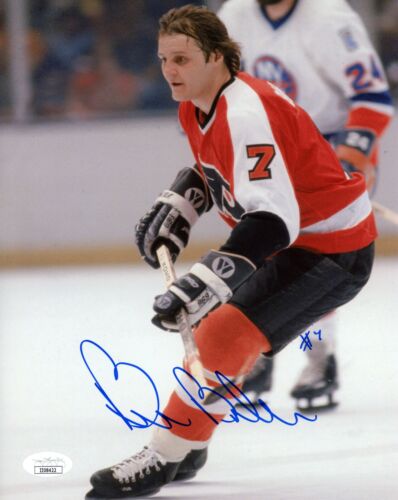 Bill Barber in Action Autographed Philadelphia Flyers 8" x 10" Hockey Photo