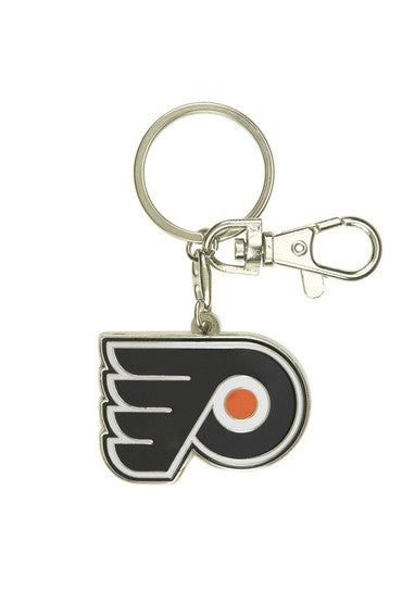 Philadelphia Flyers Metal Logo Keychain