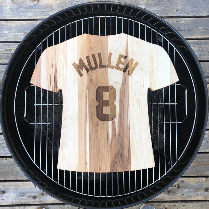 San Diego Padres Team Jersey Cutting Board | Customize With Your Name & Number | Add a Personalized Note