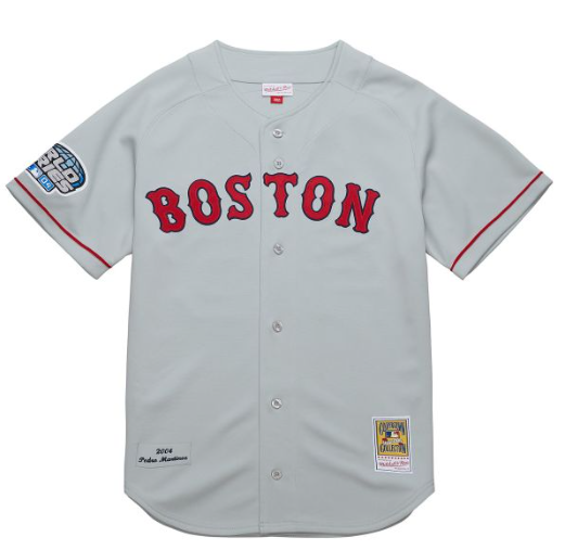 Pedro Martinez Boston Red Sox 2004 World Series Mitchell & Ness Authentic Jersey