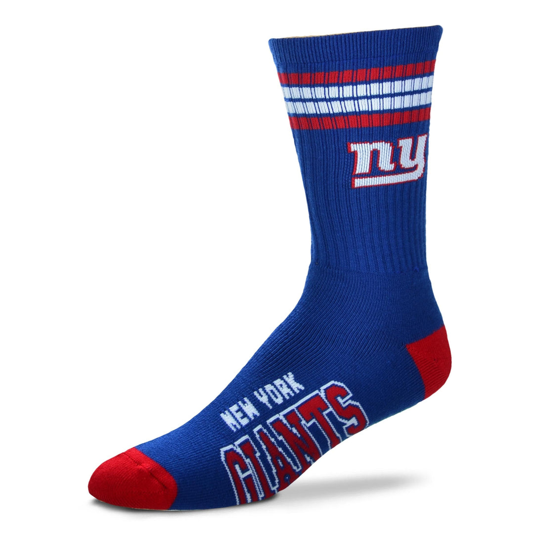 New York Giants Men's 4 Stripe Deuce Socks